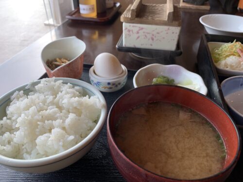 こらんの湯 錦江楼の朝食